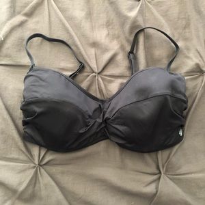 Fantasie black underwire bikini top